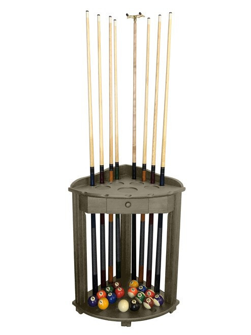 Playcraft Premium Hardwood Billiard Corner Floor Rack | Sawyer Twain USA