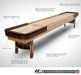 Deluxe Hybrid Shuffleboard | Made in the USA