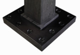 Industrial Floor Cue Rack