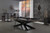 Plank & Hide Felix 8' Steel Slate Pool Table with modern industrial design, featuring a sleek gunmetal finish and premium steel construction, perfect for luxury game rooms and commercial spaces.