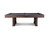 Side profile of the Nora Slate Pool Table in Brown Wash, highlighting the warm wood finish, farmhouse-inspired construction, and sturdy frame. Designed for both professional play and stylish home integration. Available at Sawyer Twain with optional matching accessories.
