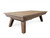 Nixon Billiards Desyn Slate Pool Table in Antique finish with the optional 4-piece dining top fully placed, shown on a clean white background. The image showcases the seamless tabletop conversion, revealing the table’s multipurpose functionality. The rich wood grain and clean mid-century lines remain visible, highlighting how the Desyn blends entertainment and elegant dining in one refined design.