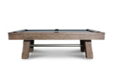 Nixon Billiards Georgia Pool Table in Weathered Natural  | FREE Shipping USA