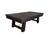 Isaac Pool Table Distressed Black & Gold | FREE Install