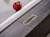 Close-up of the Plank & Hide logo engraved on the Isaac Slate Pool Table, highlighting the brand’s commitment to quality craftsmanship. The logo is visible on the rails, reinforcing the exclusive Sawyer Twain x Plank & Hide collaboration.