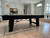 Distressed Black Isaac Pool Table by Plank & Hide