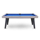 Playcraft Santorini 7' Outdoor Slate Pool Table w Dining Top, Benches and Table Tennis
