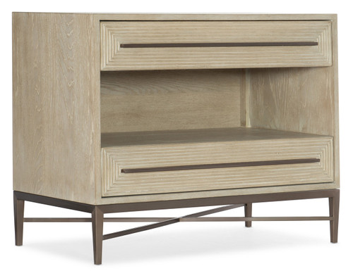 Hooker Furniture Cascade Two-Drawer Nightstand