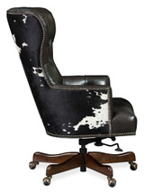 Hooker Furniture Katherine Executive Swivel Tilt Chair w/ Black & White HOH