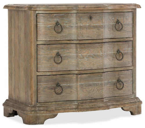 Hooker Furniture Boheme Bastogne Three-Drawer Nightstand