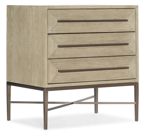 Hooker Furniture Cascade Three-Drawer Nightstand
