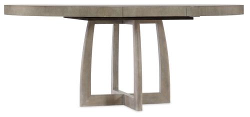 Hooker Furniture Affinity 48in Round Pedestal Dining Table w/1-18in Leaf