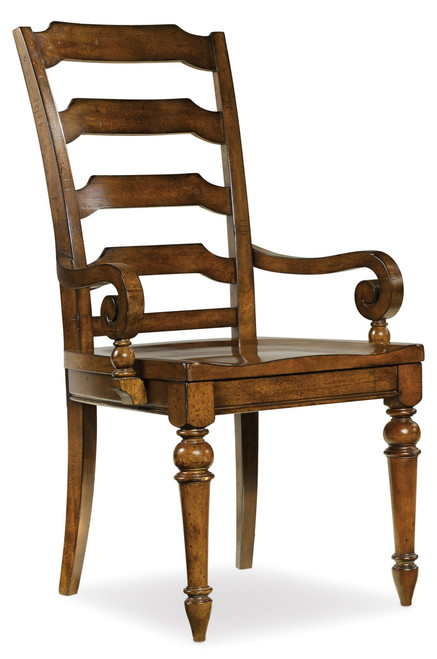 Hooker Furniture Tynecastle Ladderback Arm Chair - 2 per carton/price ea