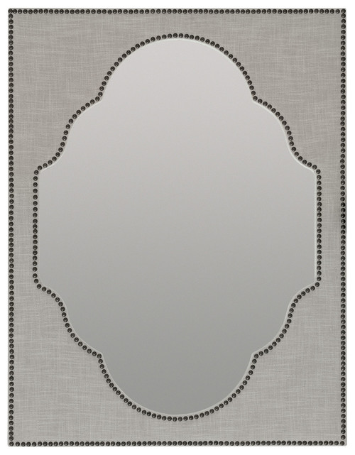 Hooker Furniture Boheme Nourmand Linen Wrapped Mirror