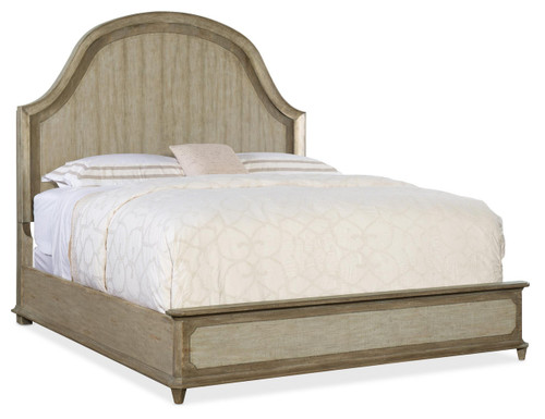 Hooker Furniture Alfresco Lauro King Panel Bed with Metal