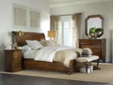 Hooker Furniture Archivist King Sleigh Bed w/Low Footboard