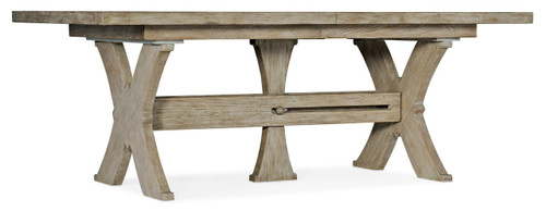 Hooker Furniture Alfresco Vittorio 80in Rectangle Dining Table w/ 2-22in Leaves