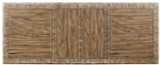 Hooker Furniture Chatelet Rectangle Leg Dining Table with Two 18'' Leaves