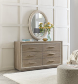 Hooker Furniture Serenity Amelia Oval Mirror