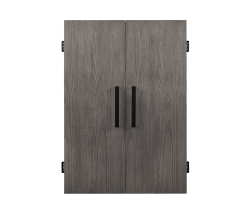 American Heritage Alta Dartboard Cabinet in Charcoal ($325)