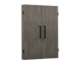 American Heritage Alta Dartboard Cabinet in Charcoal ($325)