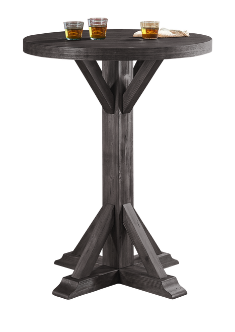 Bristol Pub Table | Charcoal