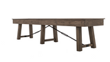 Shop the Isaac Shuffleboard Table in exclusive Silvered Ash, only at Sawyer Twain. Available in 12’ and 14’ sizes with free white-glove installation across the USA.