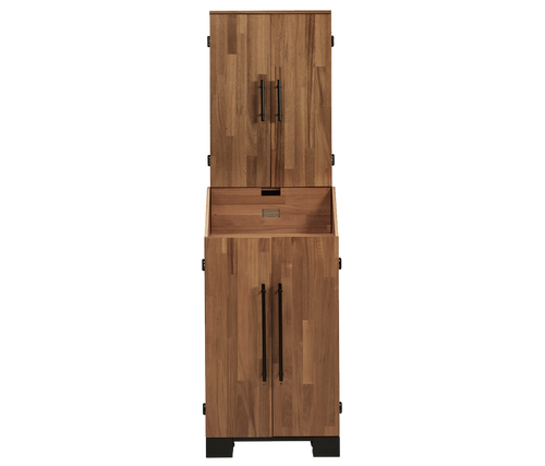 American Heritage Knoxville Standup Dart Cabinet in Acacia ($1150)