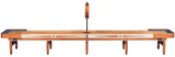 Telluride Honey Shuffleboard Table with optional Overhead Electronic Scoring